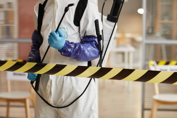 Professional Biohazard technician working in Denton, MD
